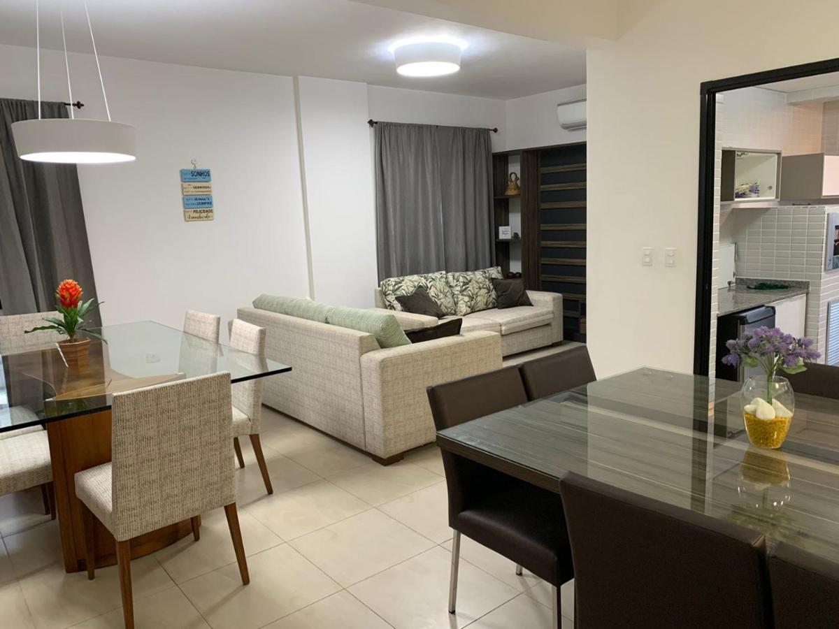 Apartmán Flat Em Pitangueiras - Sacada Gourmet, 3 Dorms, Limpeza Diaria E Serv De Praia Guarujá Exteriér fotografie