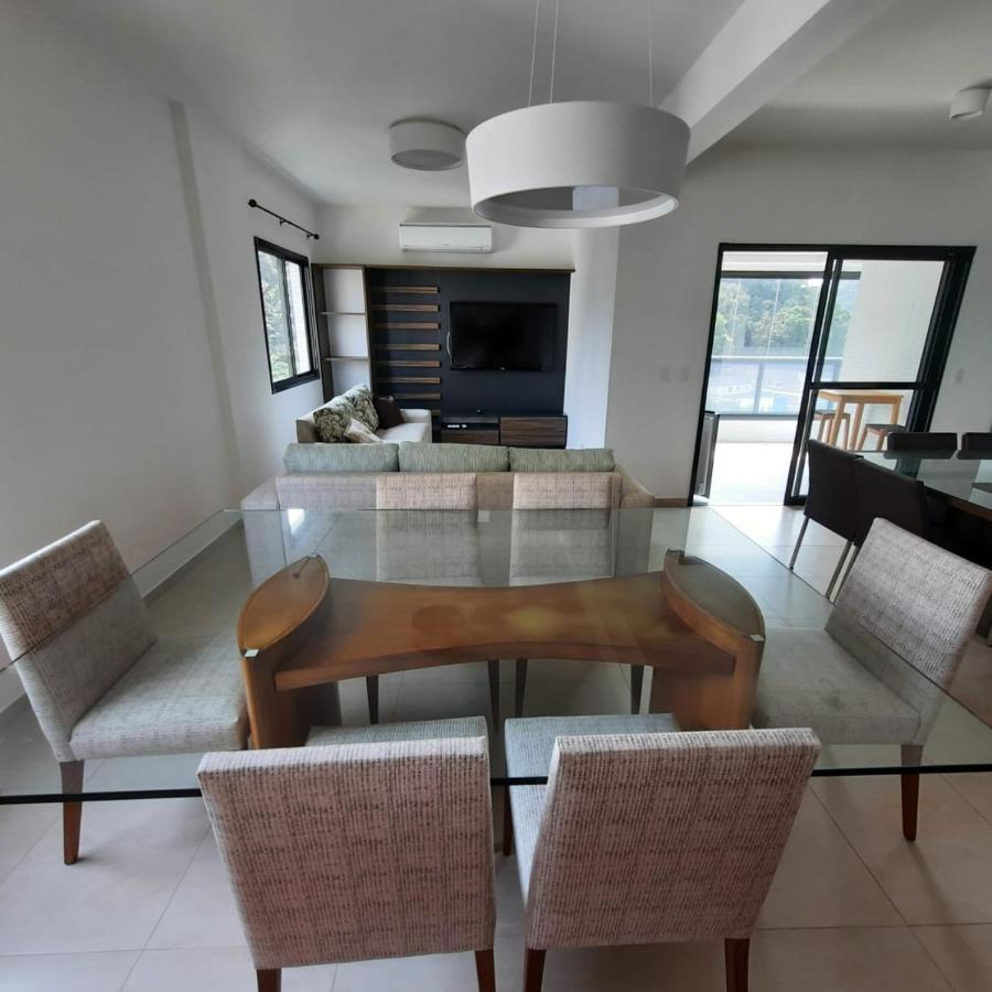 Apartmán Flat Em Pitangueiras - Sacada Gourmet, 3 Dorms, Limpeza Diaria E Serv De Praia Guarujá Exteriér fotografie