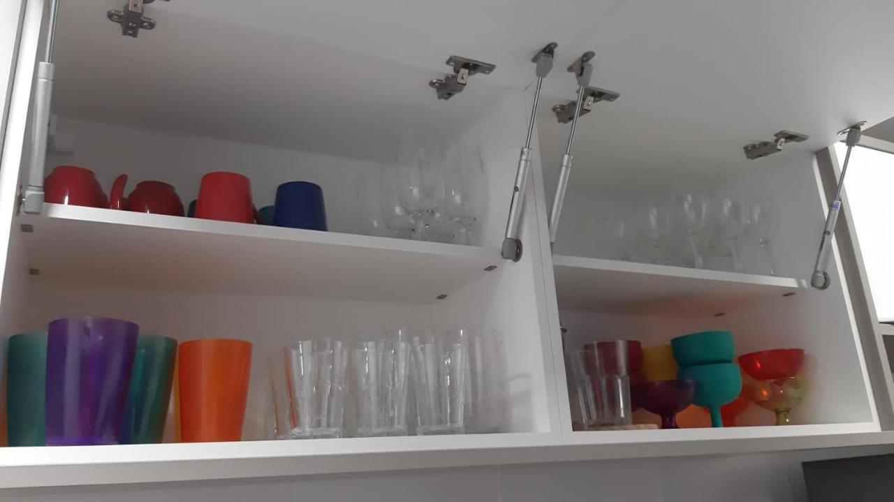 Apartmán Flat Em Pitangueiras - Sacada Gourmet, 3 Dorms, Limpeza Diaria E Serv De Praia Guarujá Exteriér fotografie