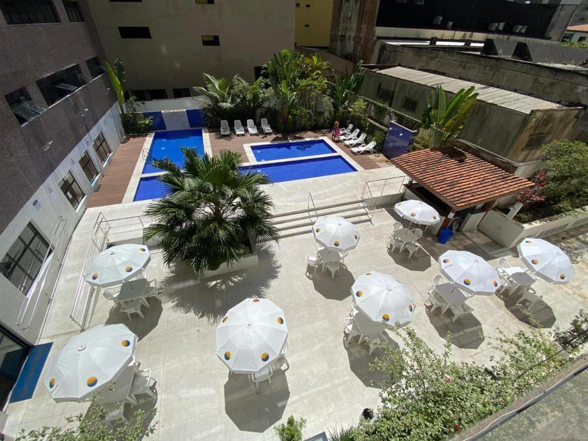 Apartmán Flat Em Pitangueiras - Sacada Gourmet, 3 Dorms, Limpeza Diaria E Serv De Praia Guarujá Exteriér fotografie