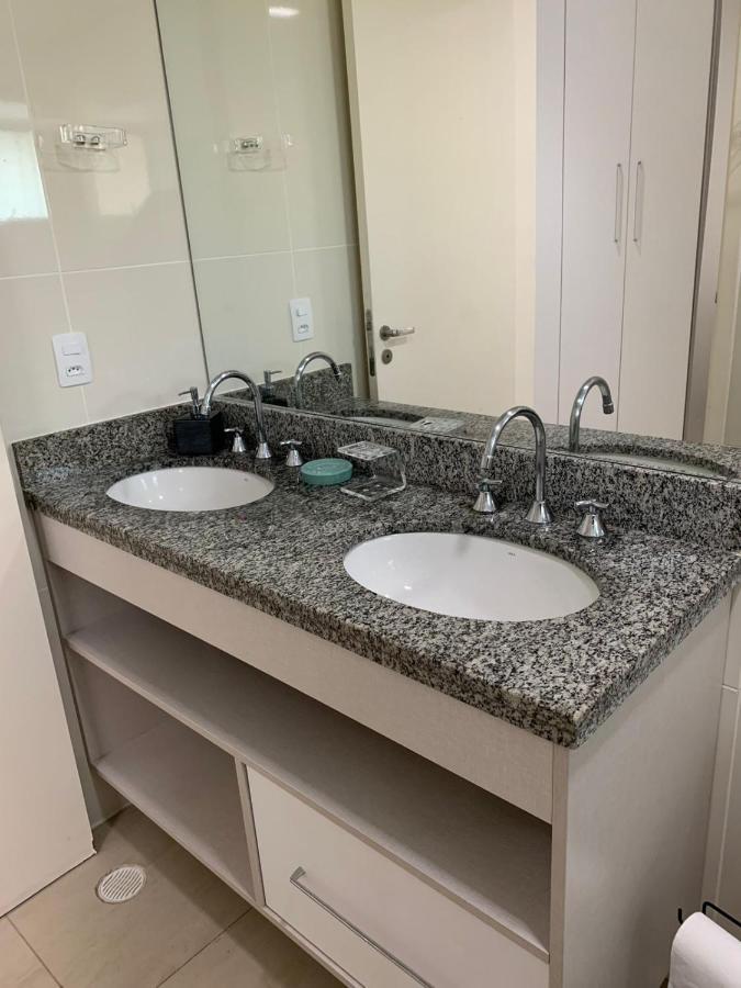 Apartmán Flat Em Pitangueiras - Sacada Gourmet, 3 Dorms, Limpeza Diaria E Serv De Praia Guarujá Exteriér fotografie