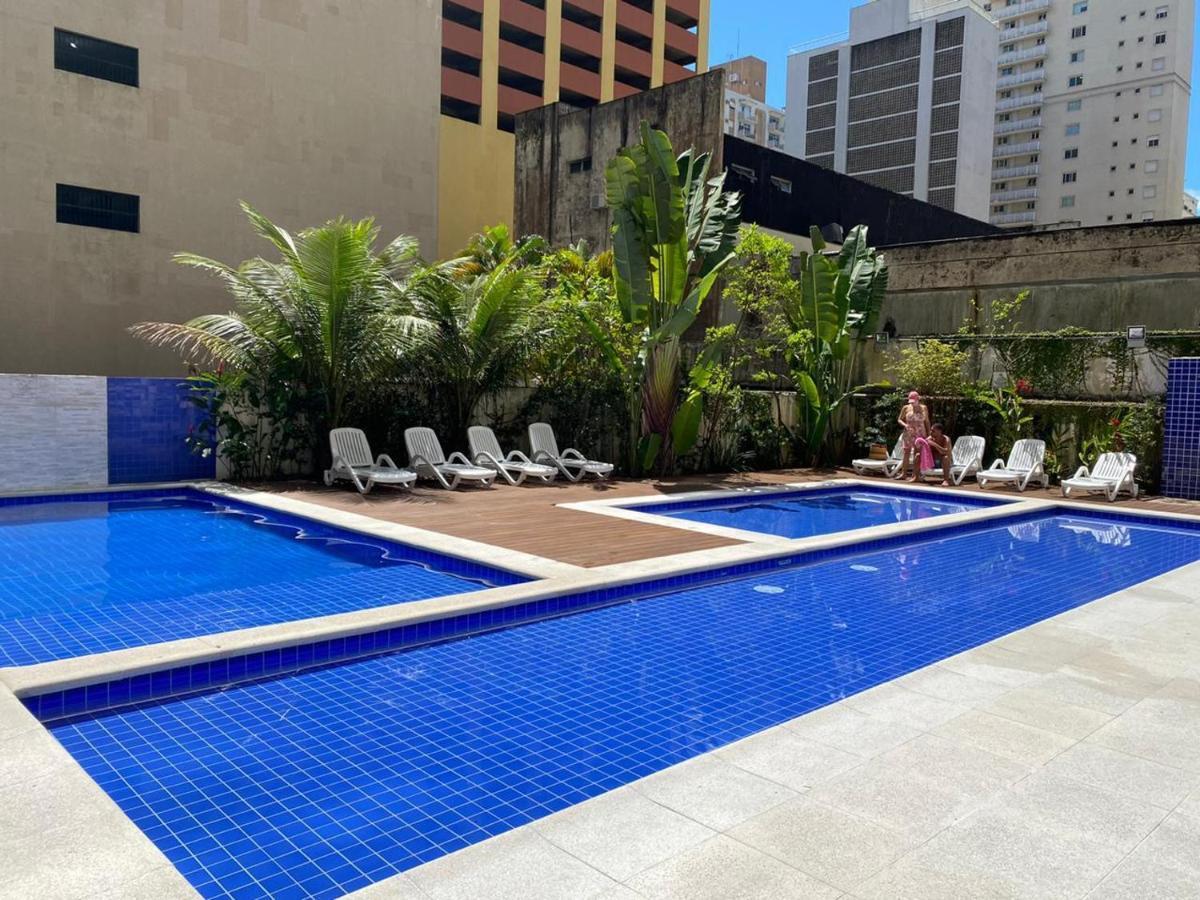 Apartmán Flat Em Pitangueiras - Sacada Gourmet, 3 Dorms, Limpeza Diaria E Serv De Praia Guarujá Exteriér fotografie